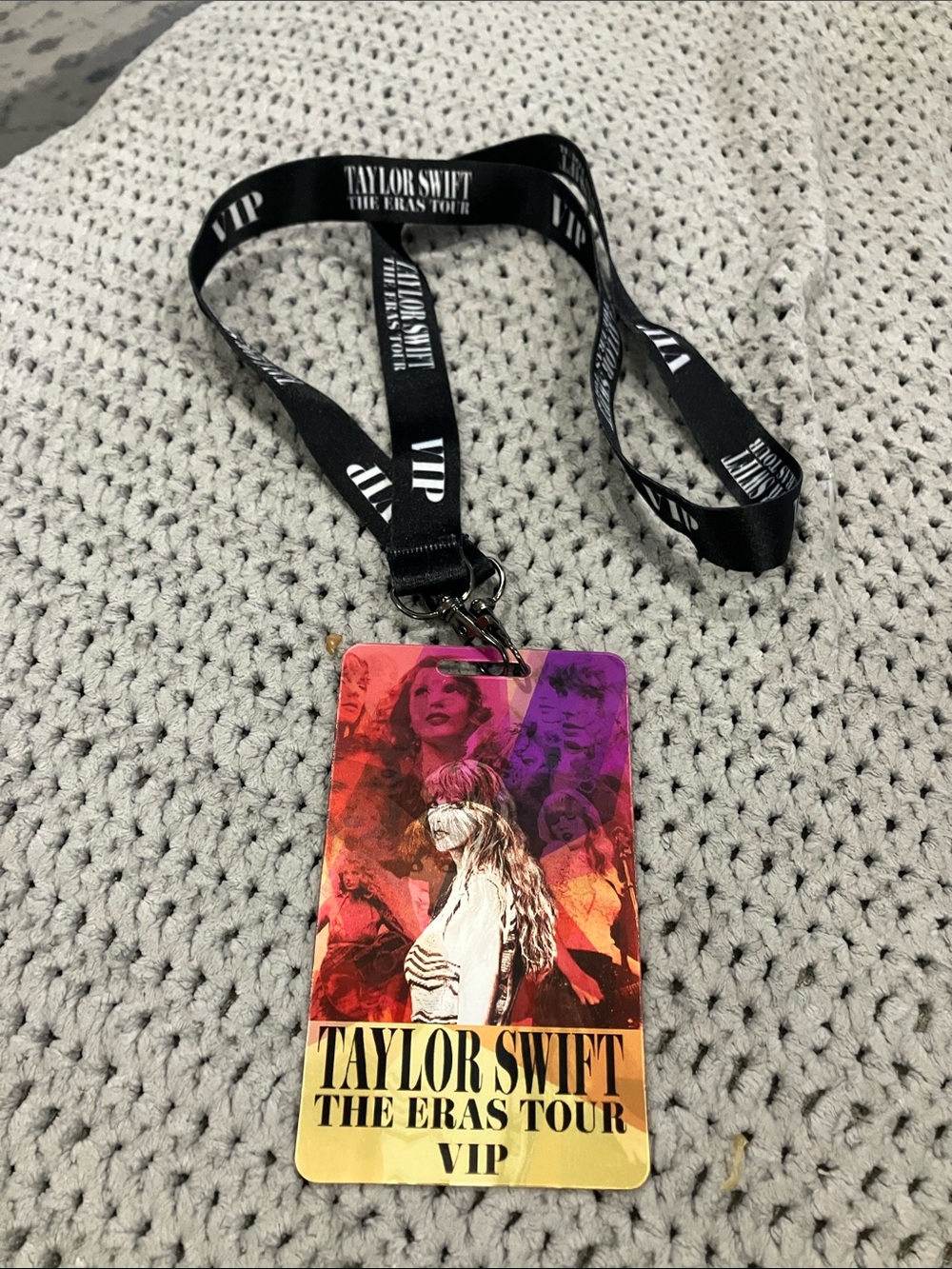 Taylor swift, Eras tour VIP box , collectors  , Concert hologram Lanyard
